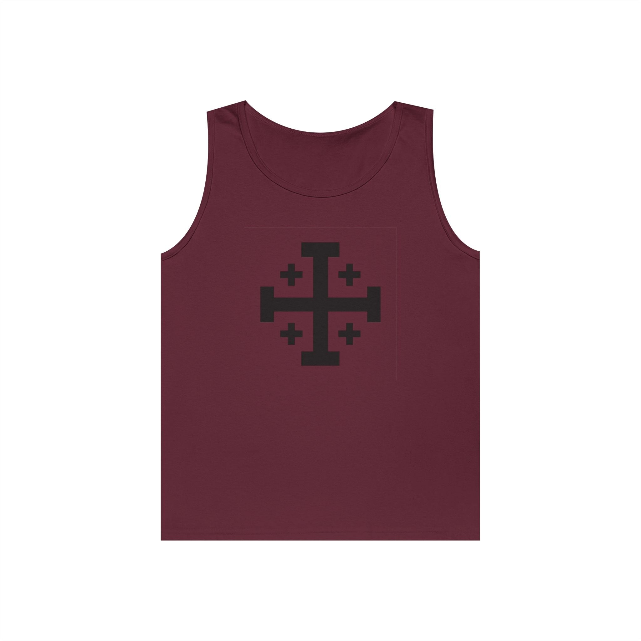 Cross of Jerusalem Unisex Graphic Tank Top