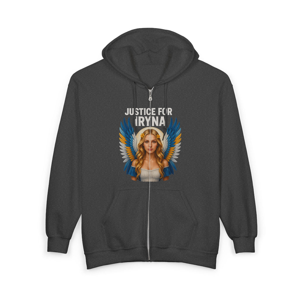 Justice for Iryna Zip-Up Hoodie, Justice for Iryna Sweatshirt
