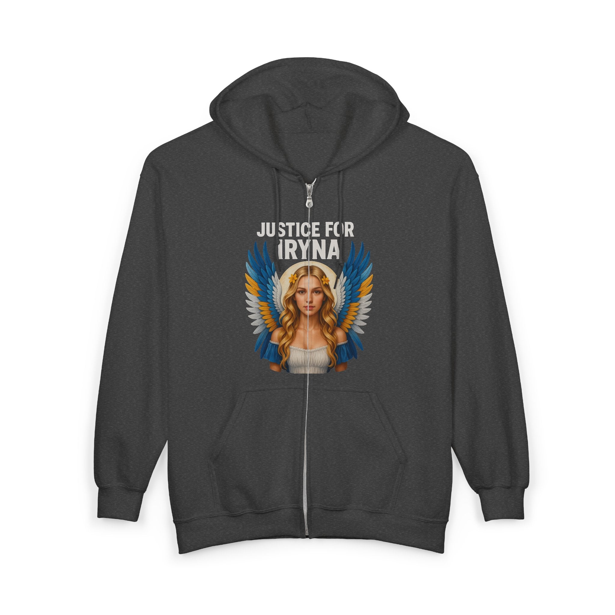 Justice for Iryna Zip-Up Hoodie, Justice for Iryna Sweatshirt