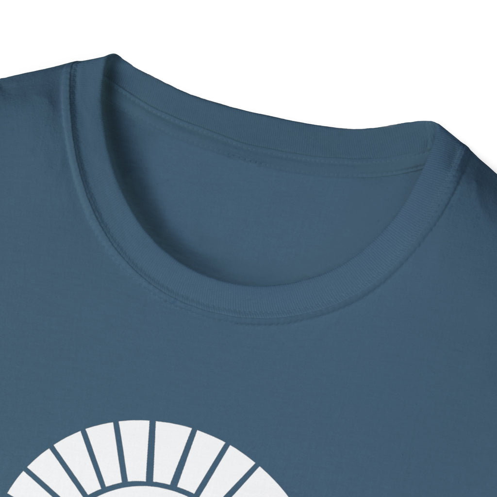 Molon Labe "Come and Take It!" in Greek Large Text White Design Softstyle Cotton T-Shirt