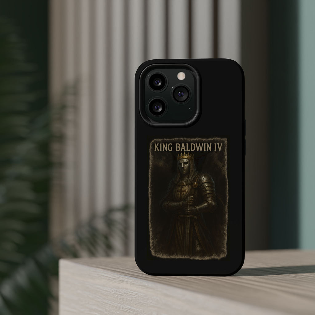 King Baldwin IV Impact-Resistant Magnetic Phone Case