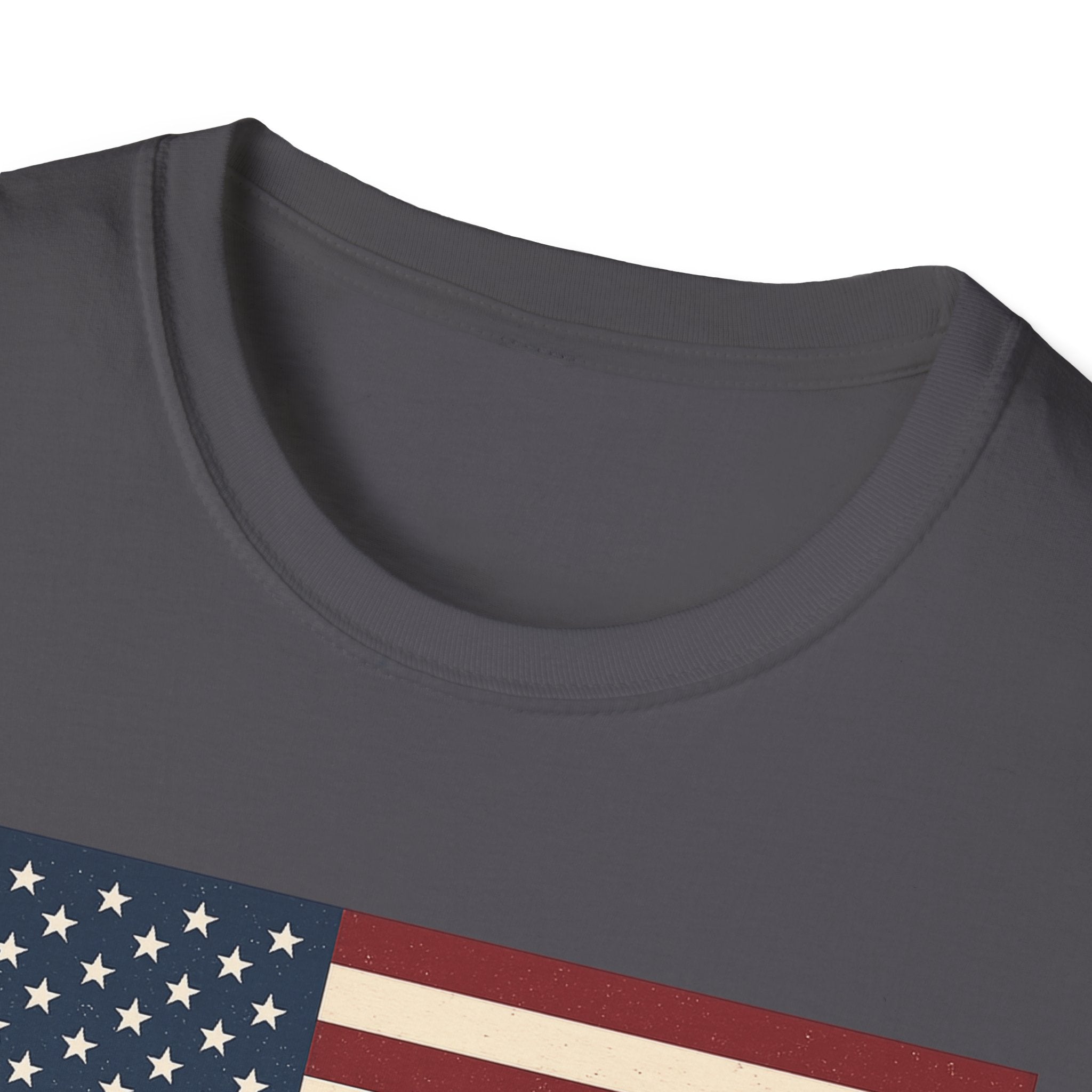 American Flag Softstyle Cotton Shirt T-Shirt