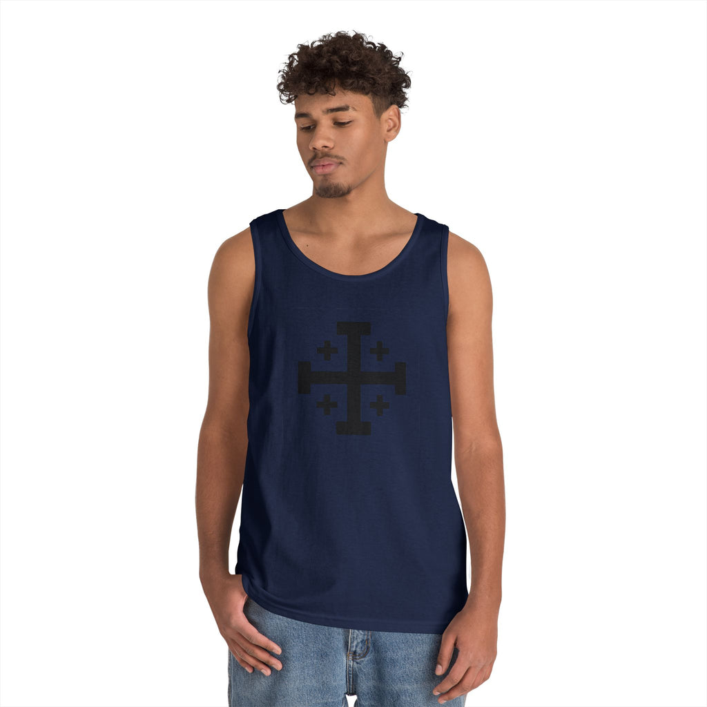 Cross of Jerusalem Unisex Graphic Tank Top