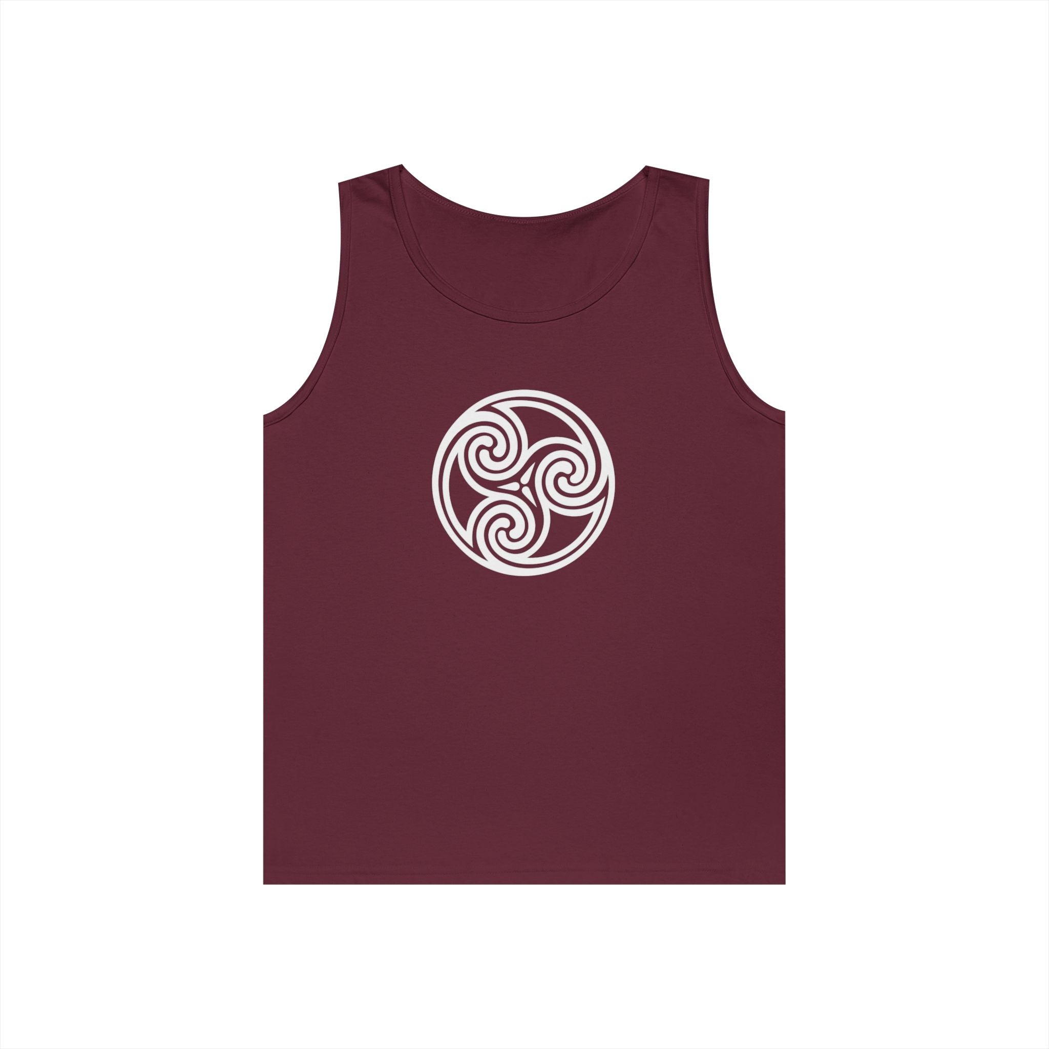 Triskele Symbol Unisex Heavy Cotton Tank Top