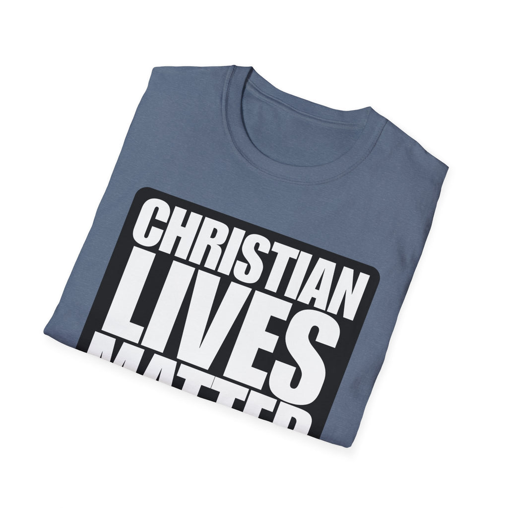 Christian Lives Matter Alt Design Heavy Cotton Shirt T-Shirt
