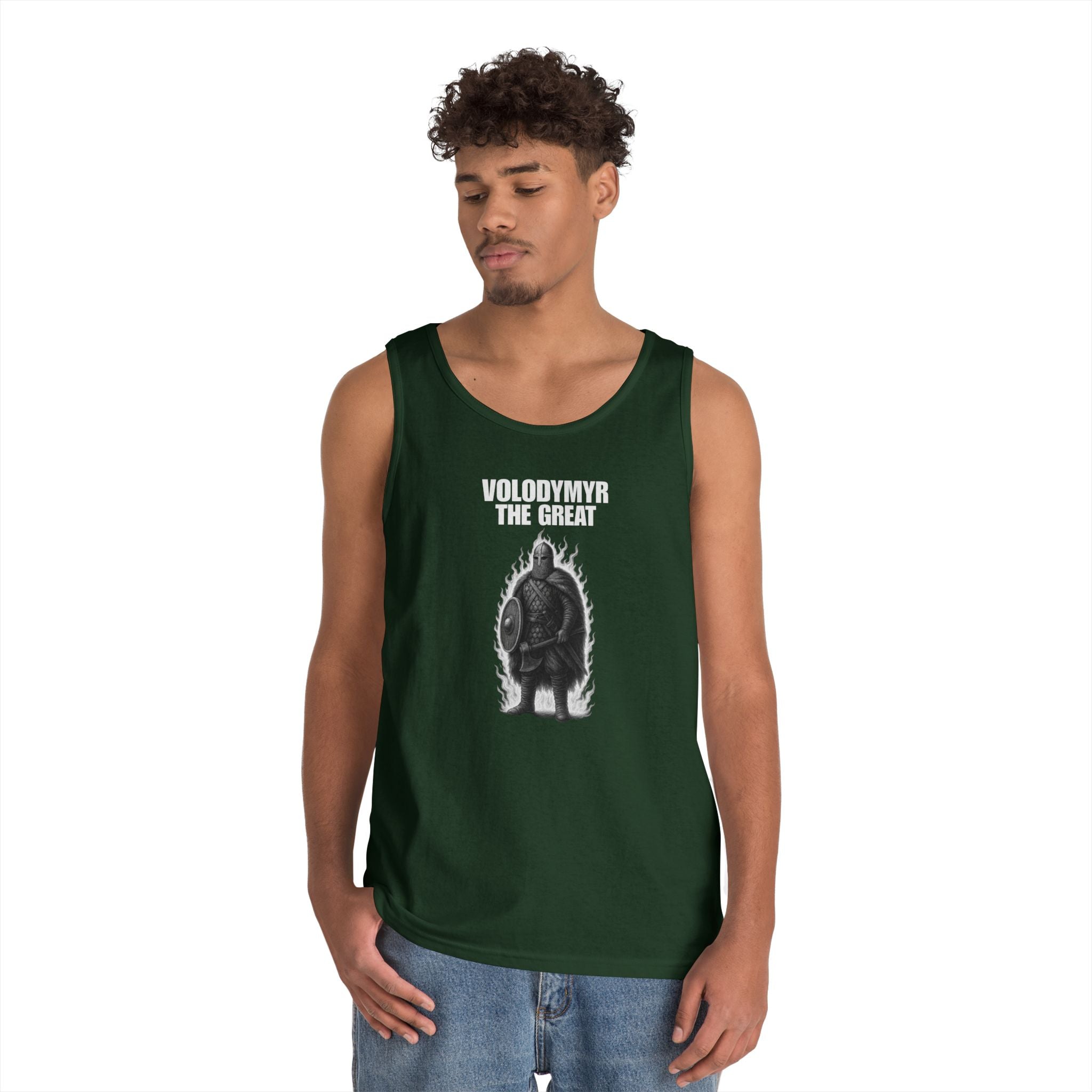 Volodymyr The Great Heavy Cotton Tank Top