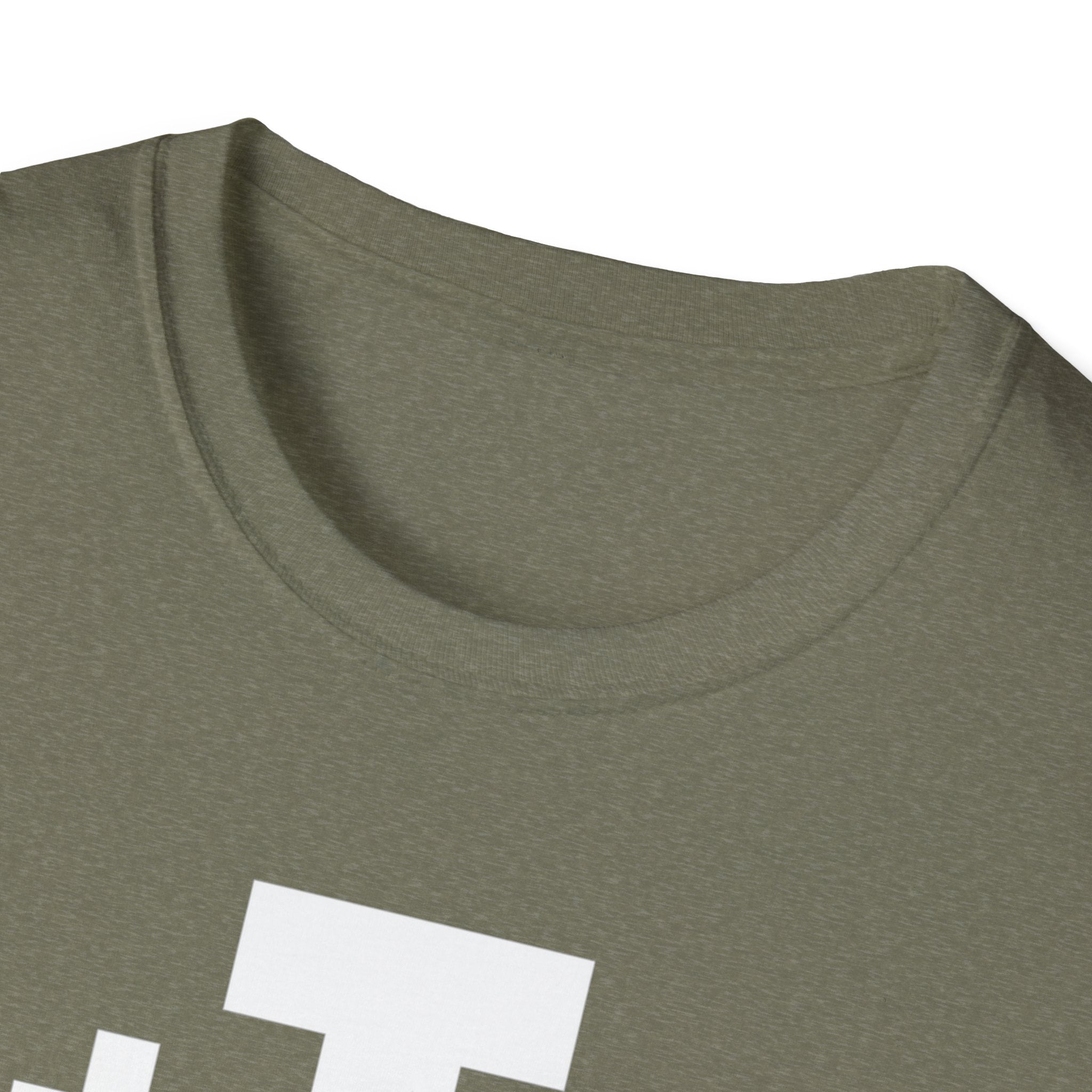 Cross of Jerusalem White Design Softstyle T-Shirt