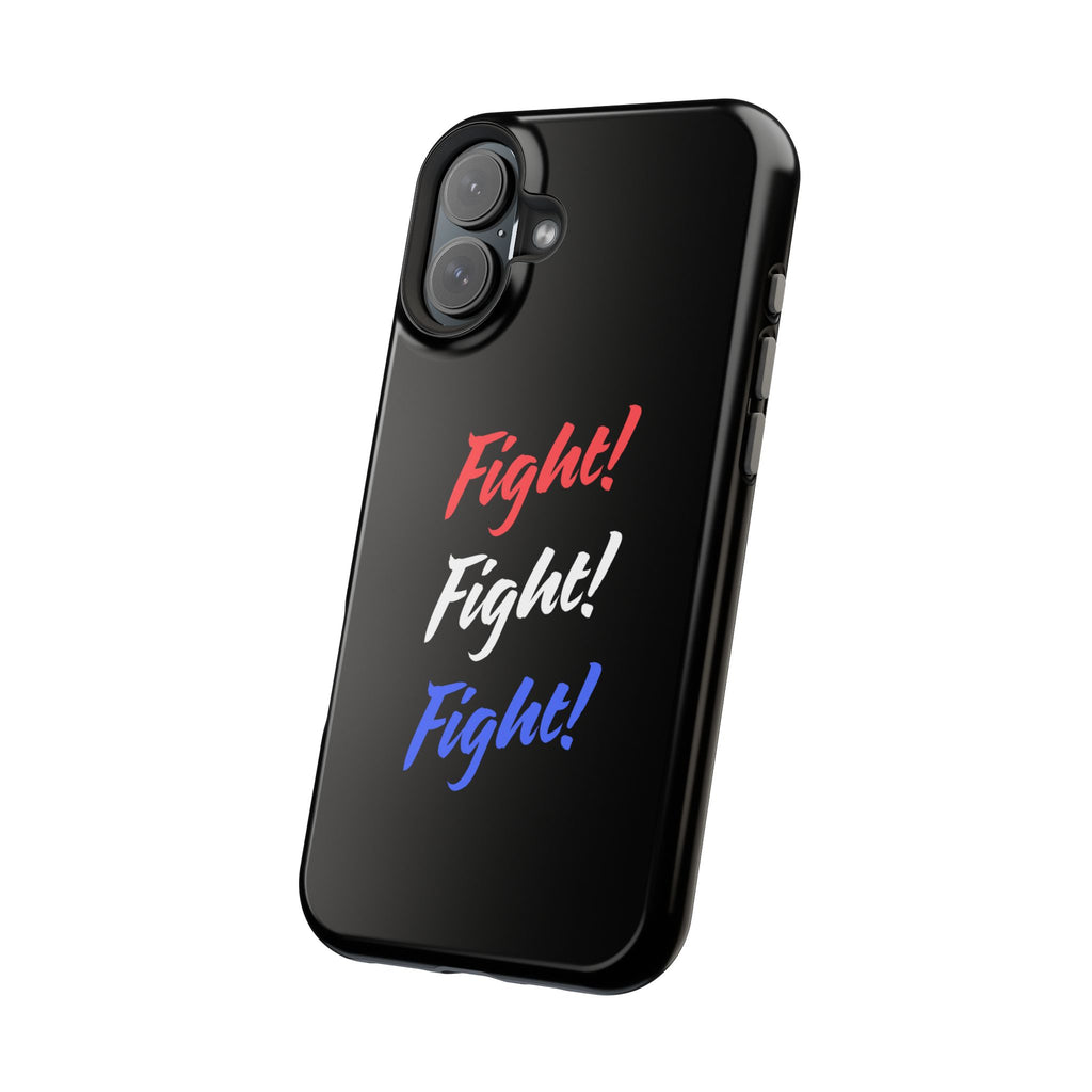 Magnetic Phone Cases, Motivational Phone Cover, Fight! Fight! Fight! Case, Personalized Phone Accessory, Unique Gift for Fighters