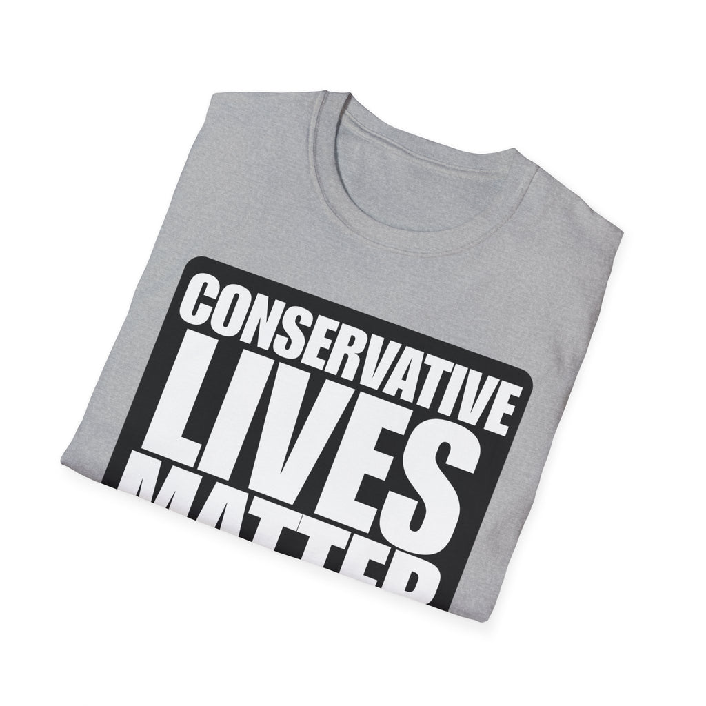 Conservative Lives Matter Alt Design Graphic Cotton T-Shirt