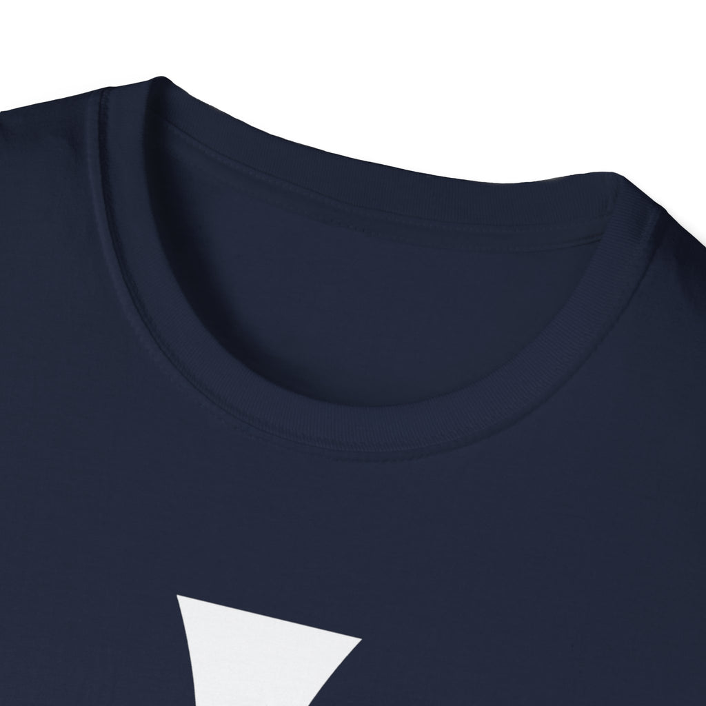 Teutonic Cross White Softstyle Cotton T-Shirt