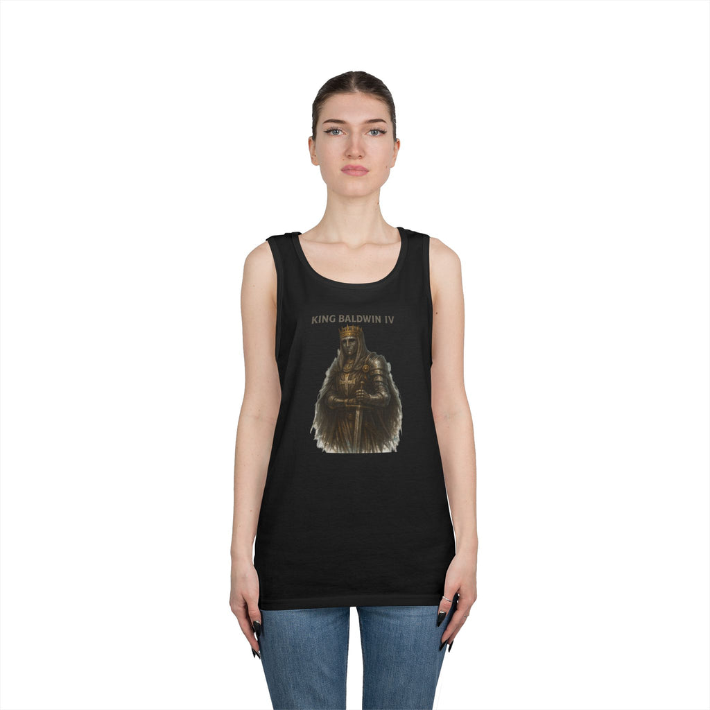 King Baldwin IV Unisex Heavy Cotton Tank Top