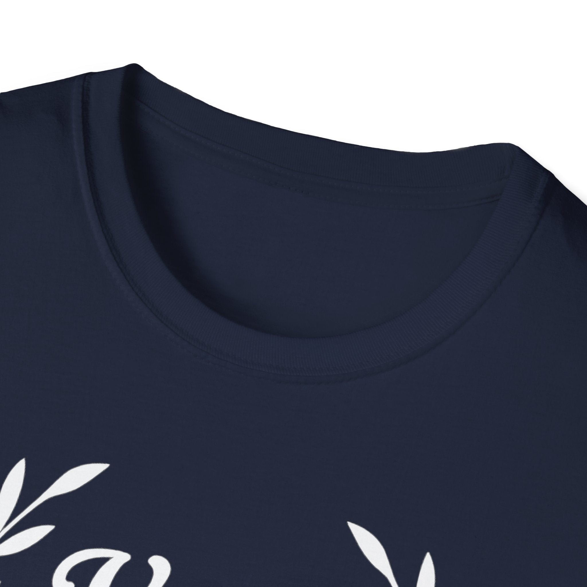 Veni Vidi Vici White Text Unisex  Softstyle T-Shirt