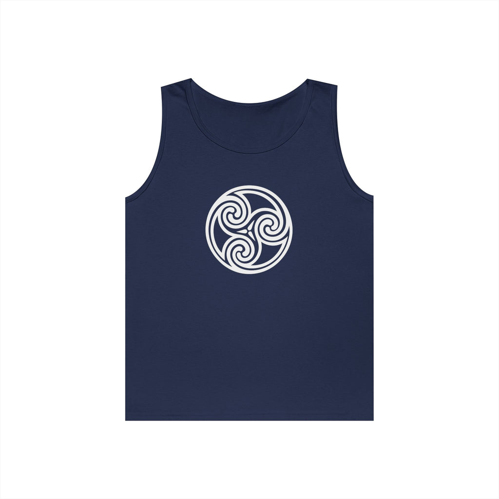 Triskele Symbol Unisex Heavy Cotton Tank Top
