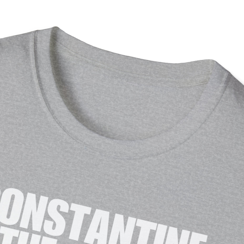 Constantine the Great Alt Design Softstyle Cotton Shirt T-Shirt