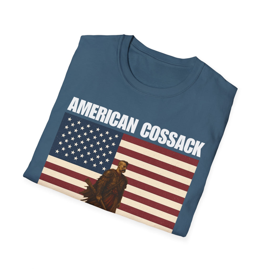 Patriotic American Cossack Softstyle T-Shirt