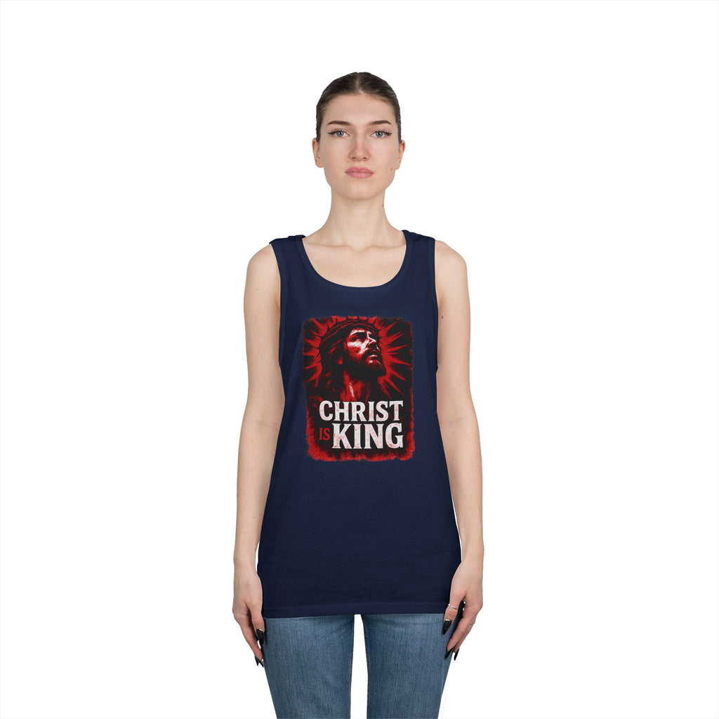 Christ is King Tank Top Alt Design
