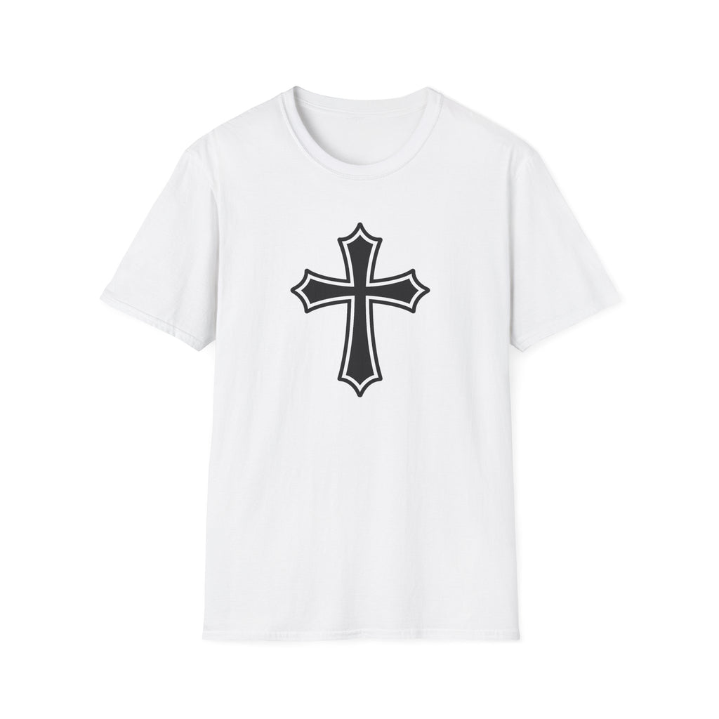 Medieval Style Cross Softstyle T-Shirt