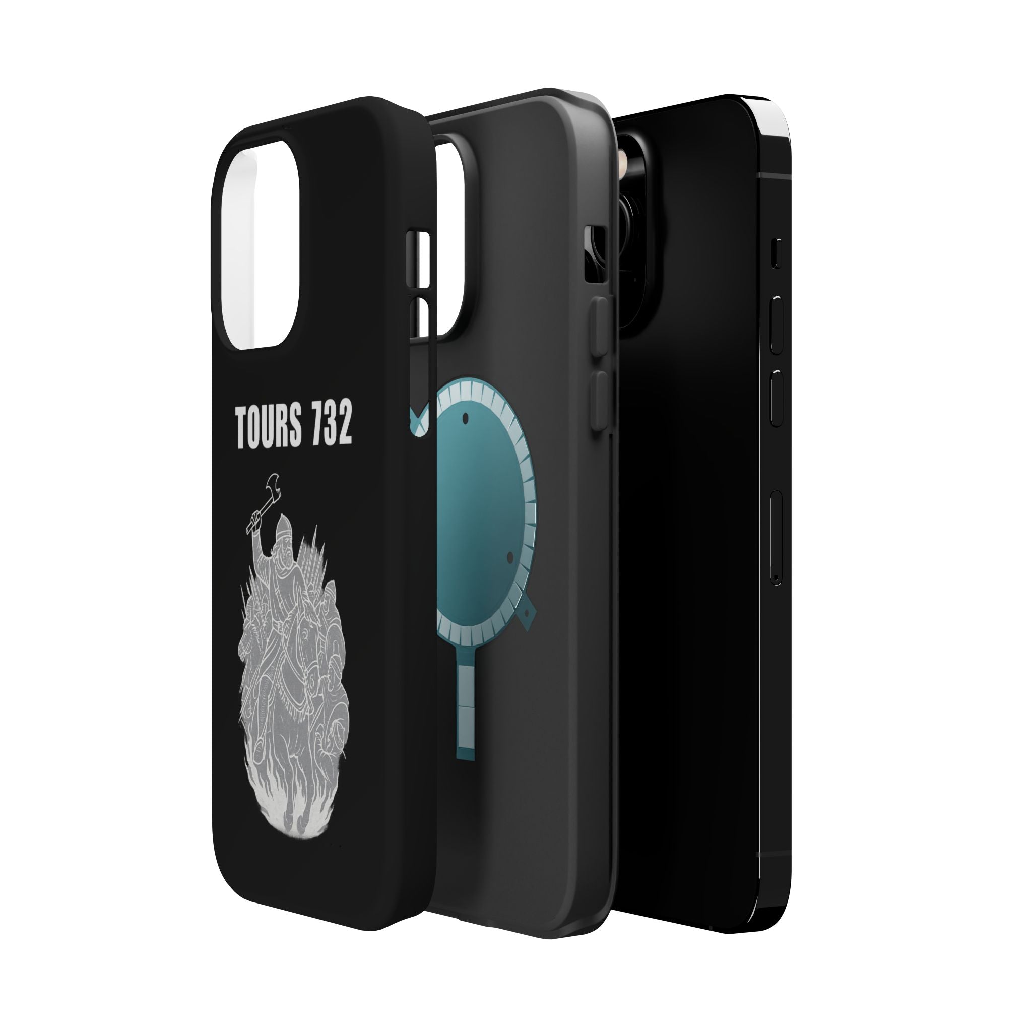 Battle of Tours Charles "The Hammer" Martel Magnetic Impact-Resistant Cases