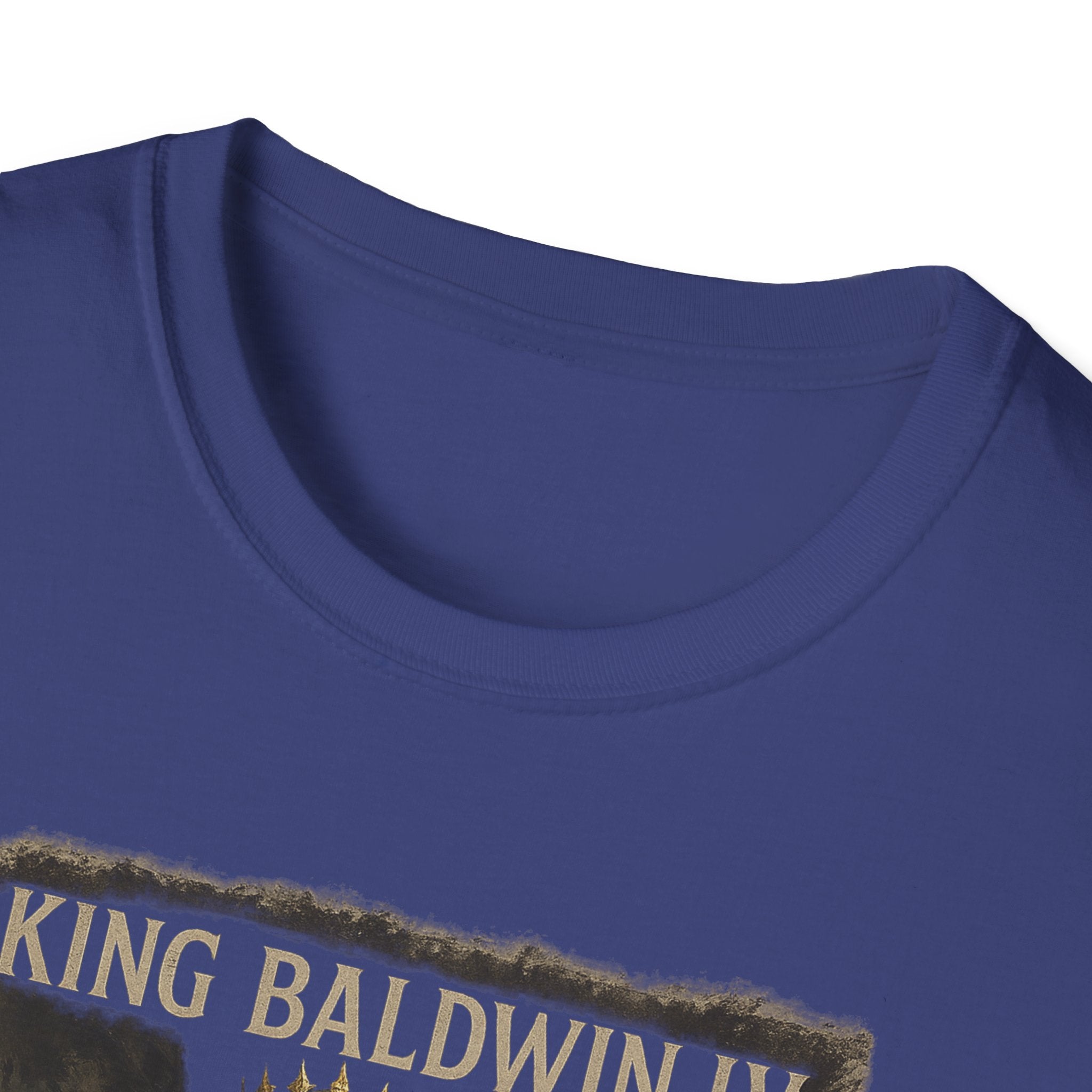 King Baldwin IV Graphic Unisex Softstyle T-Shirt