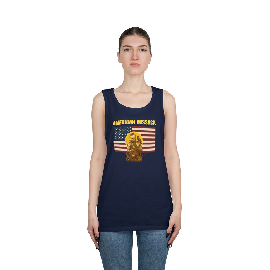 American Cossack Heavy Cotton Tank Top