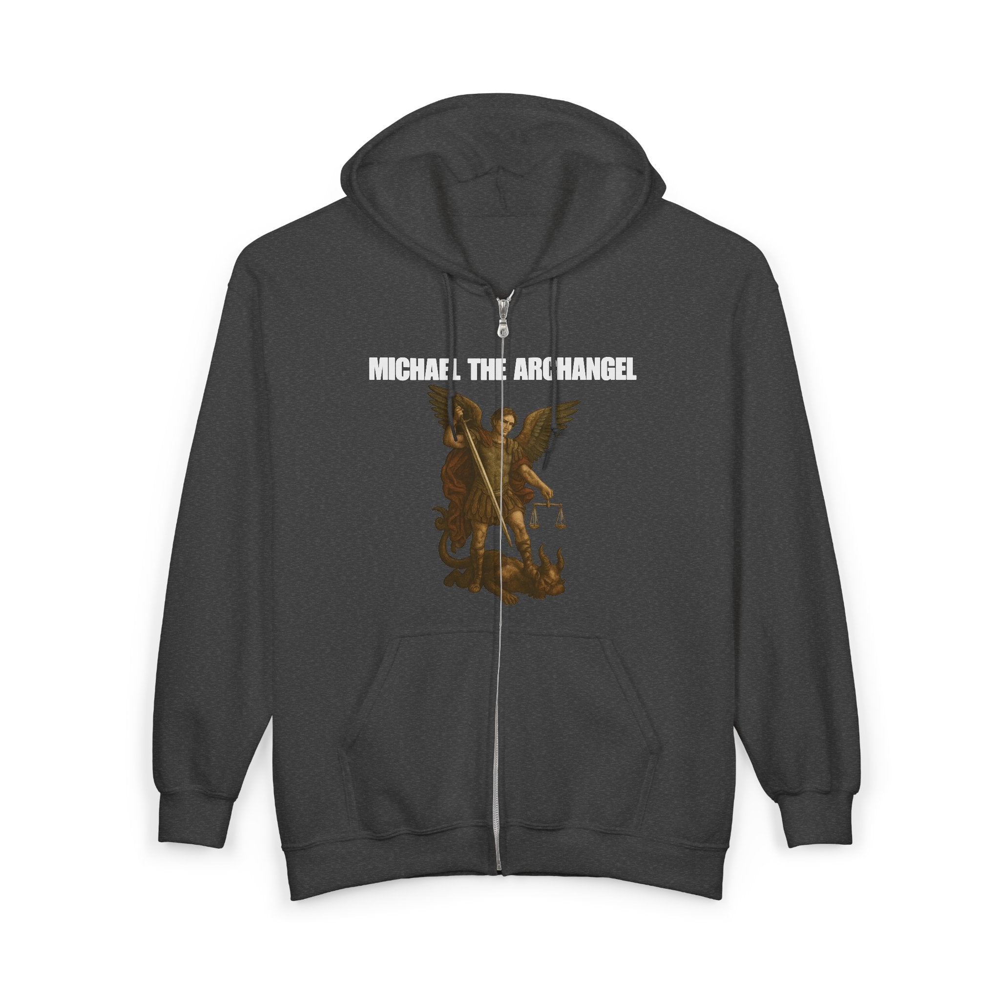 Michael The Arch Angel Full Zip Up Hoodie