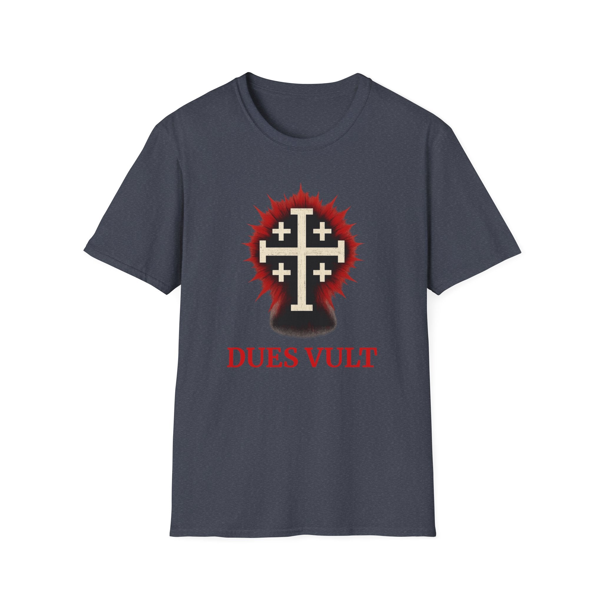 Dues Vult Unisex Softstyle Graphic T-Shirt