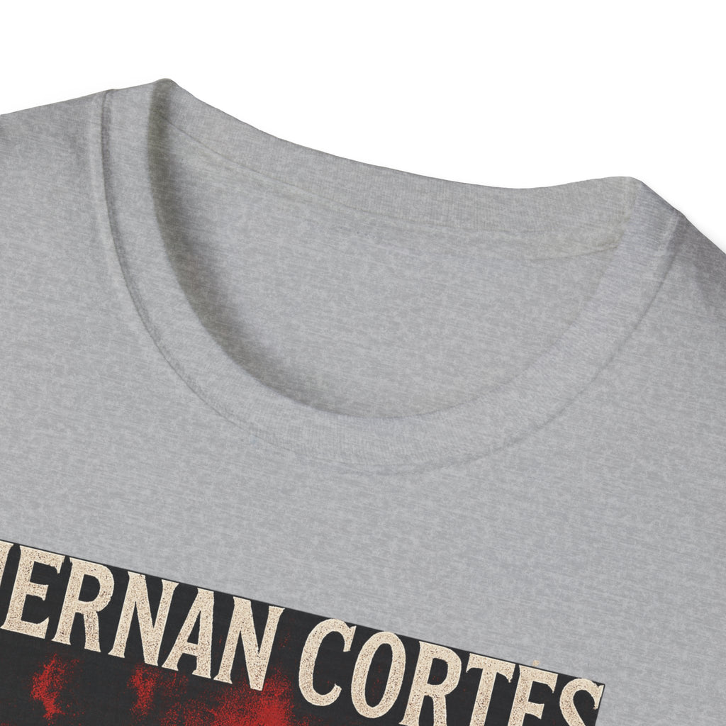 Hernan Cortes 'Burn Boats' Graphic Tee, Unisex Softstyle T-Shirt