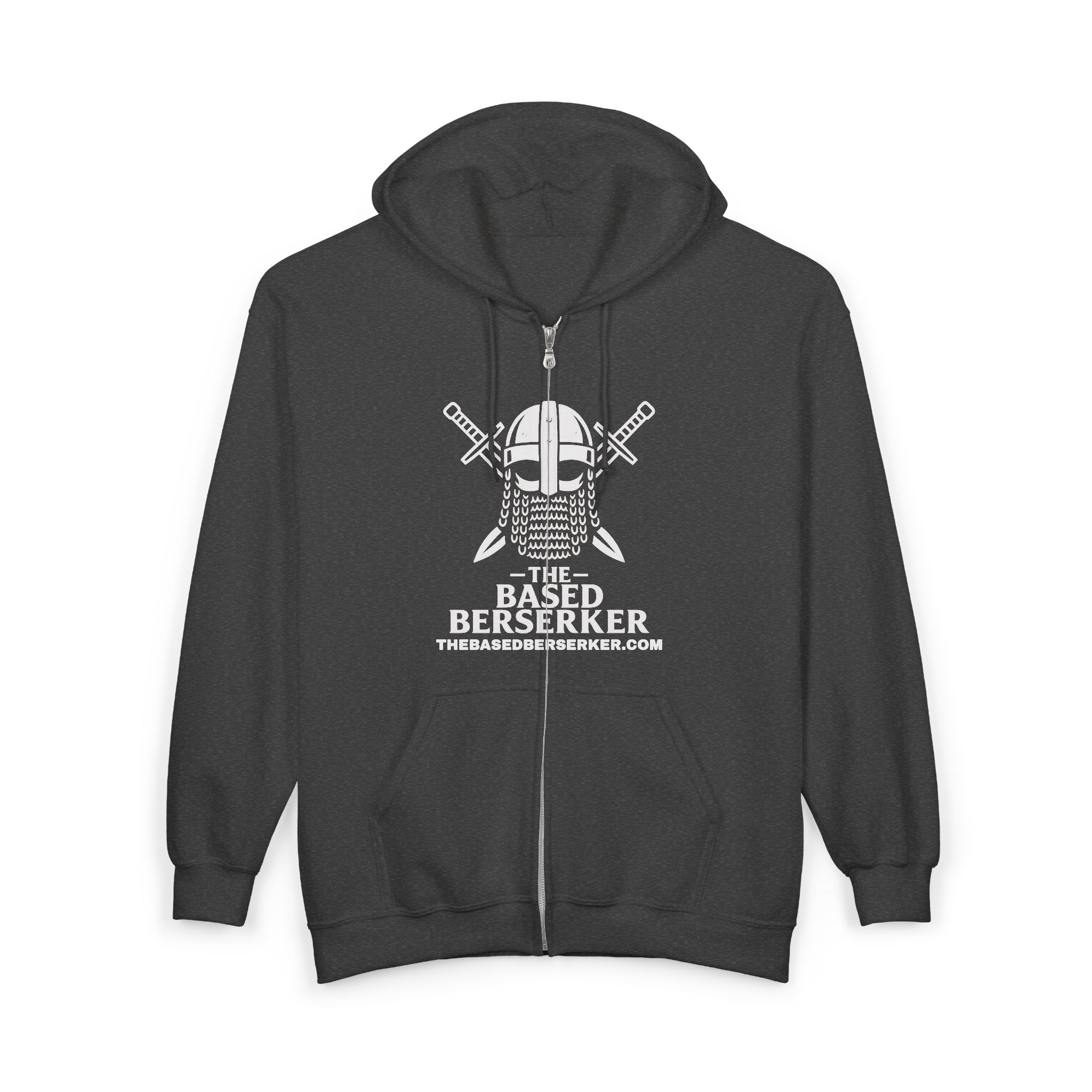 The Based Berserker Hoodie, The Based Berserker Zip-Up Sweatshirt