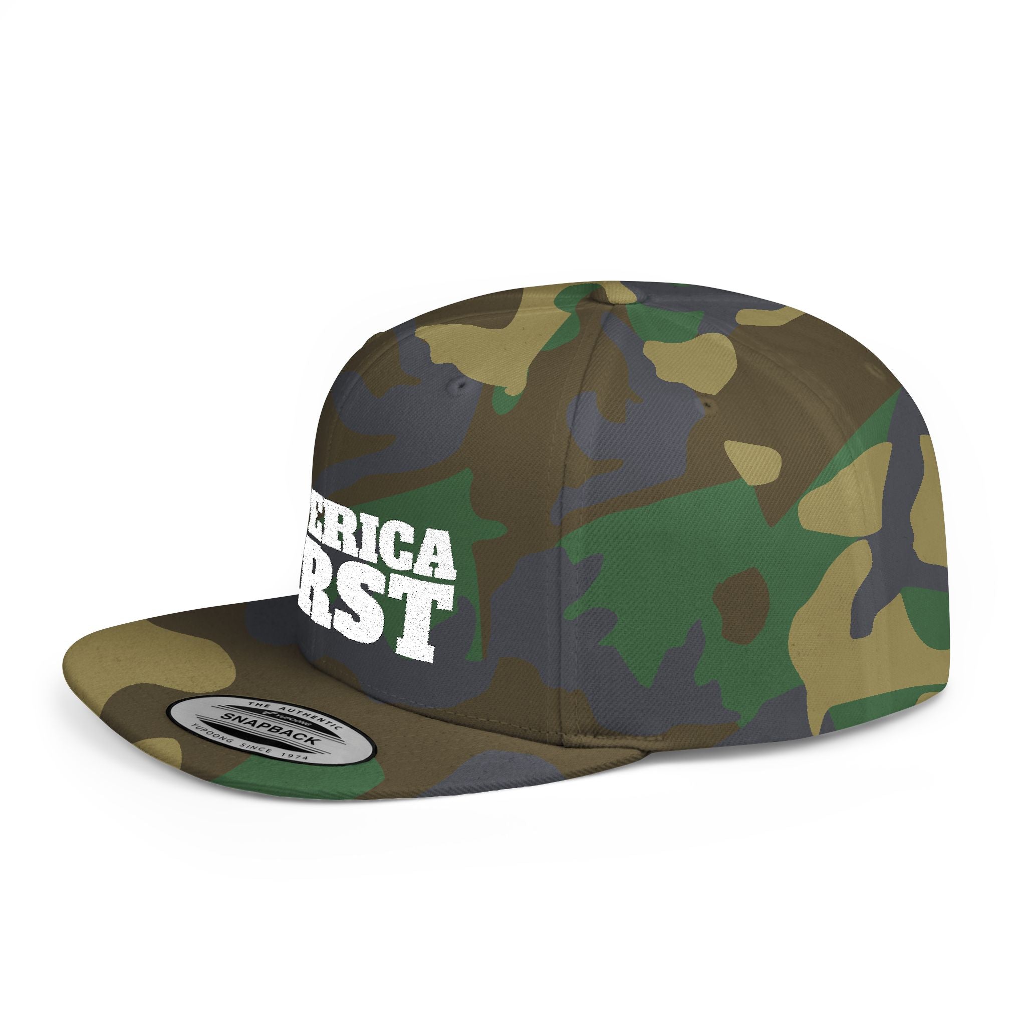 America First Snapback Cap, America First Adjustable Baseball Cap