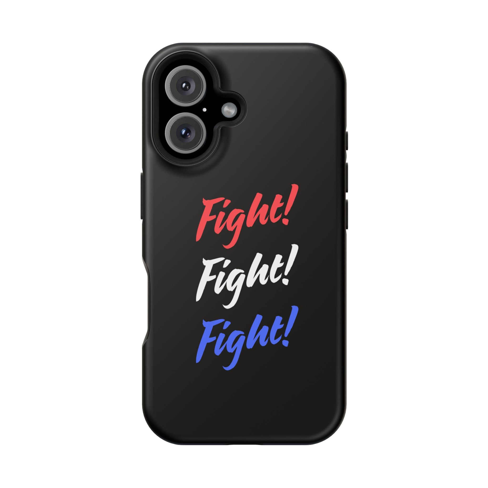Magnetic Phone Cases, Motivational Phone Cover, Fight! Fight! Fight! Case, Personalized Phone Accessory, Unique Gift for Fighters
