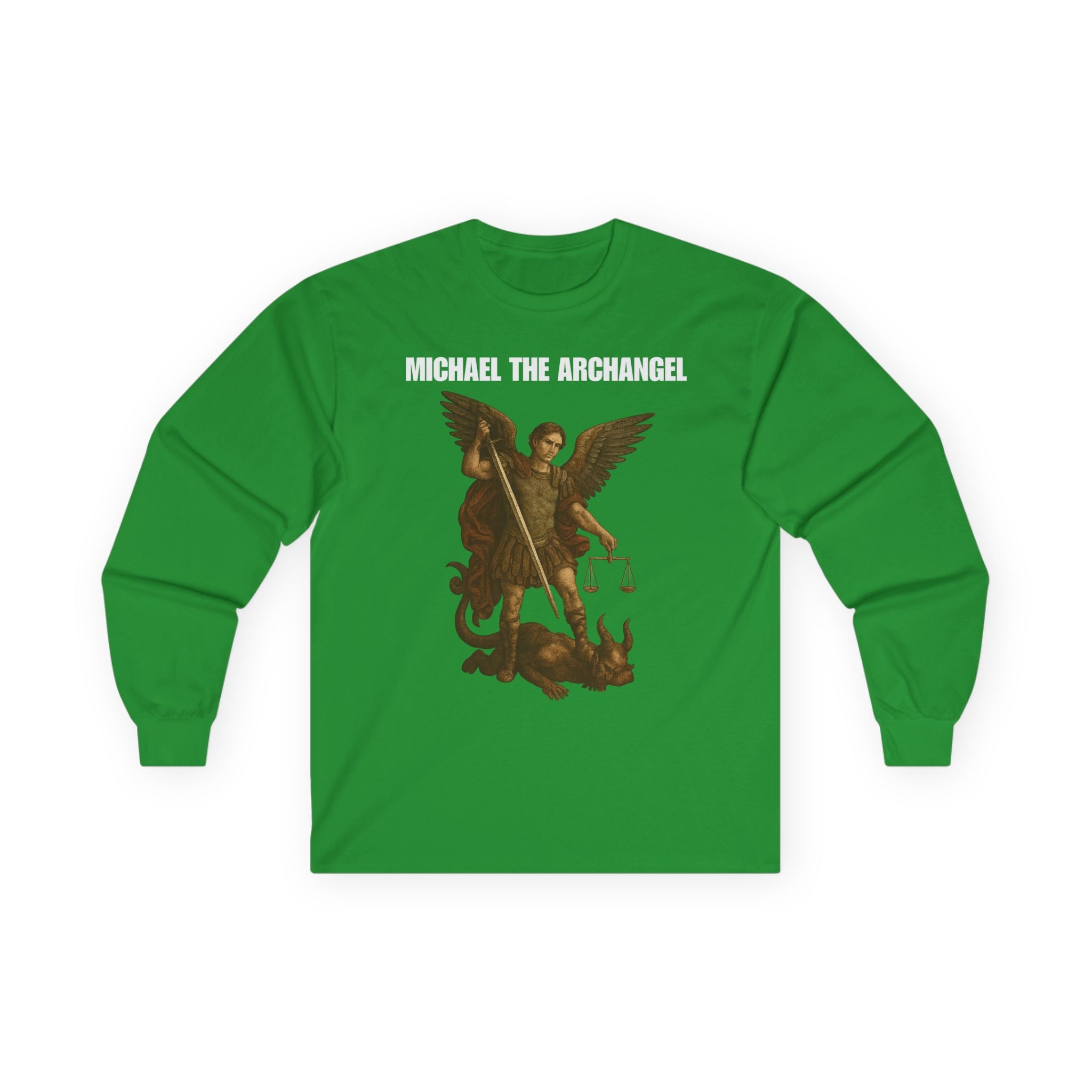 Michael the Archangel Graphic Long Sleeve Tee