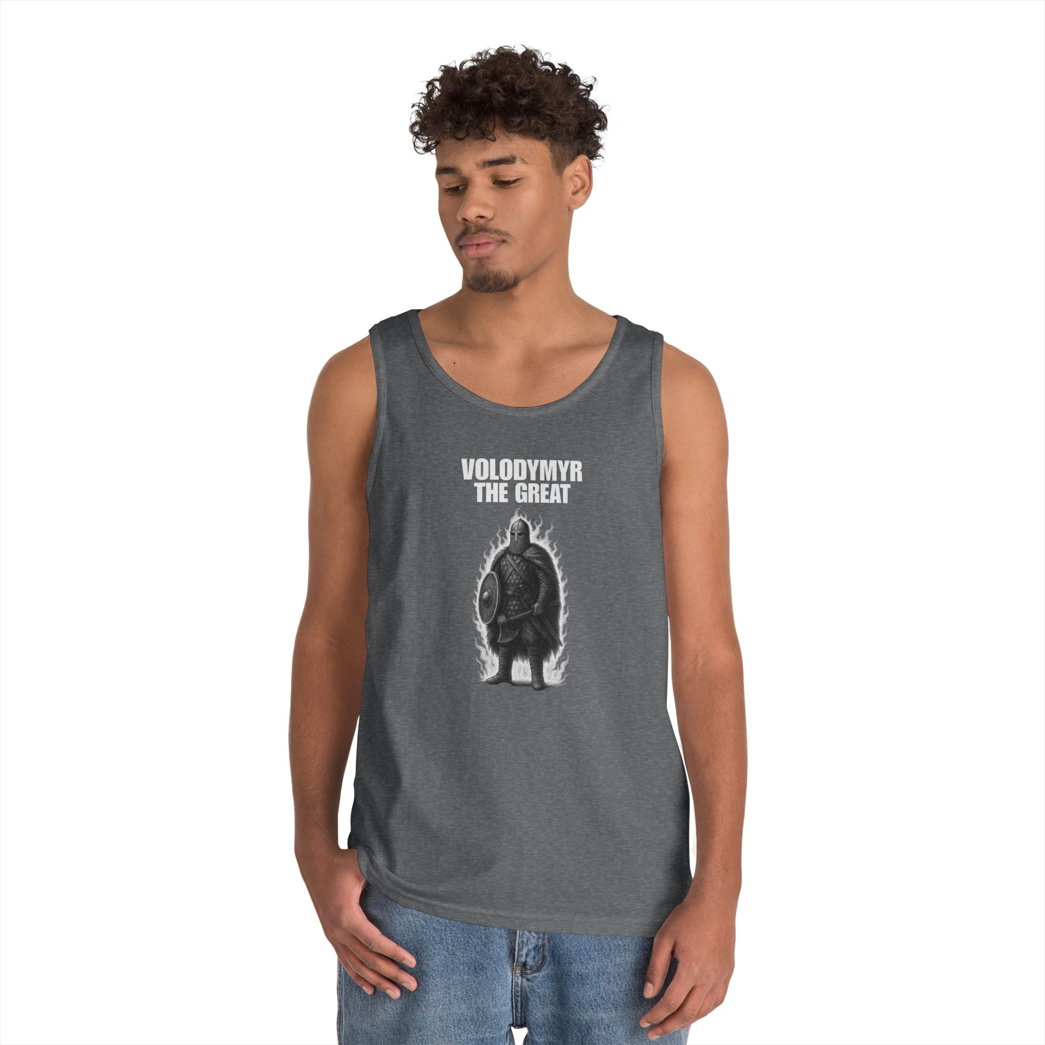 Volodymyr The Great Heavy Cotton Tank Top