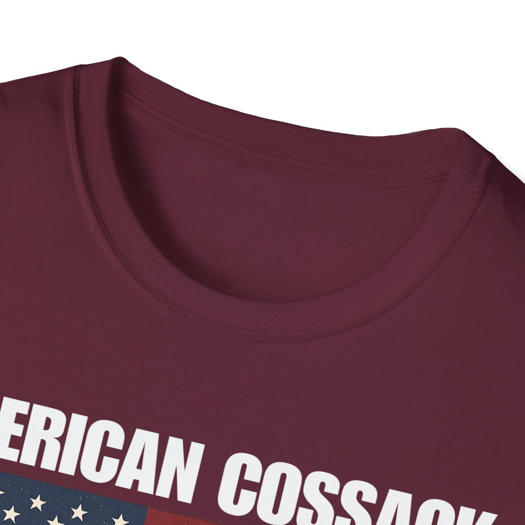 Patriotic American Cossack Softstyle T-Shirt