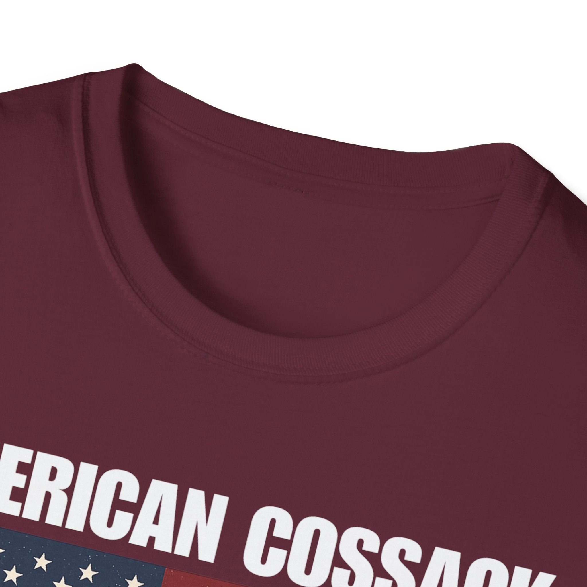 Patriotic American Cossack Softstyle T-Shirt