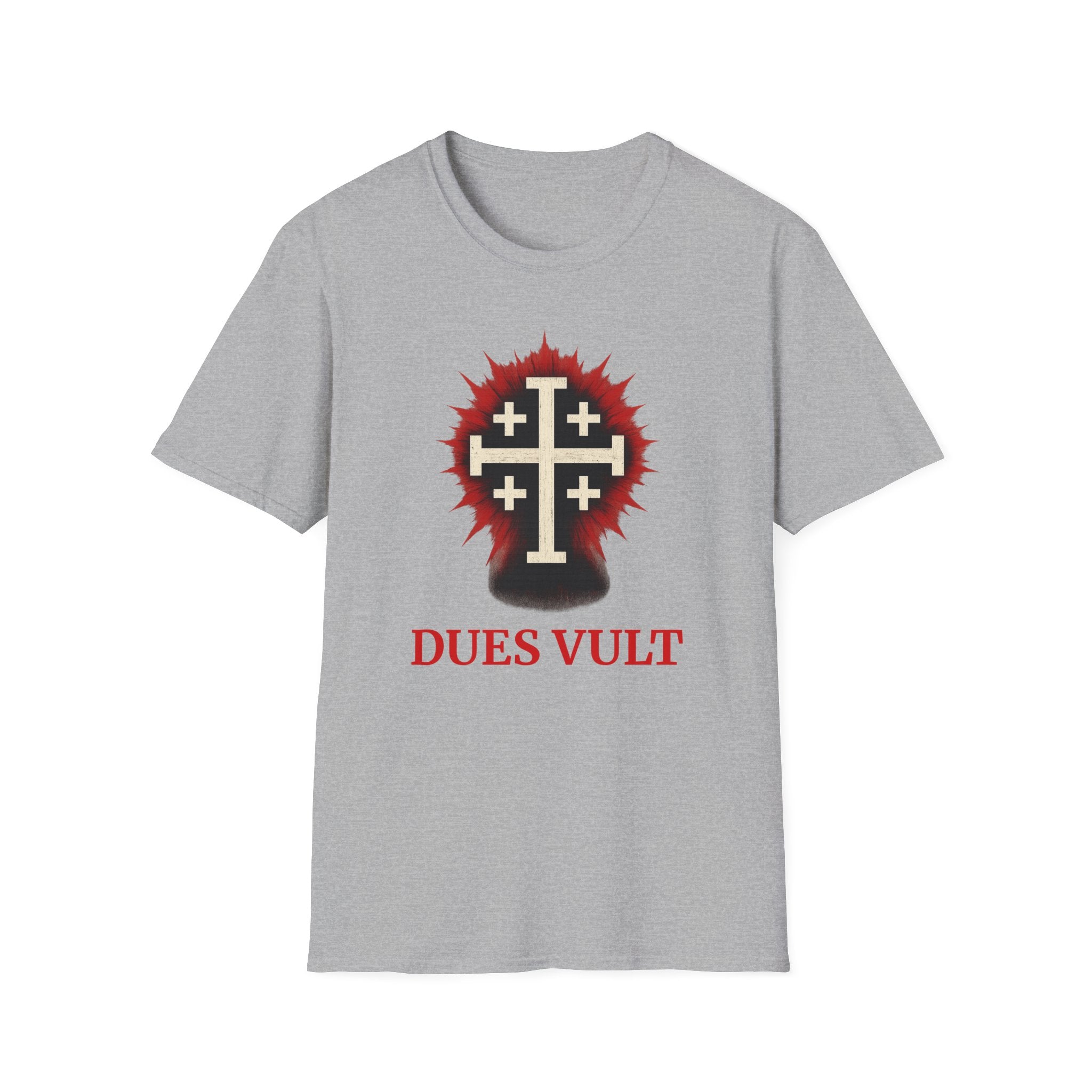 Dues Vult Unisex Softstyle Graphic T-Shirt