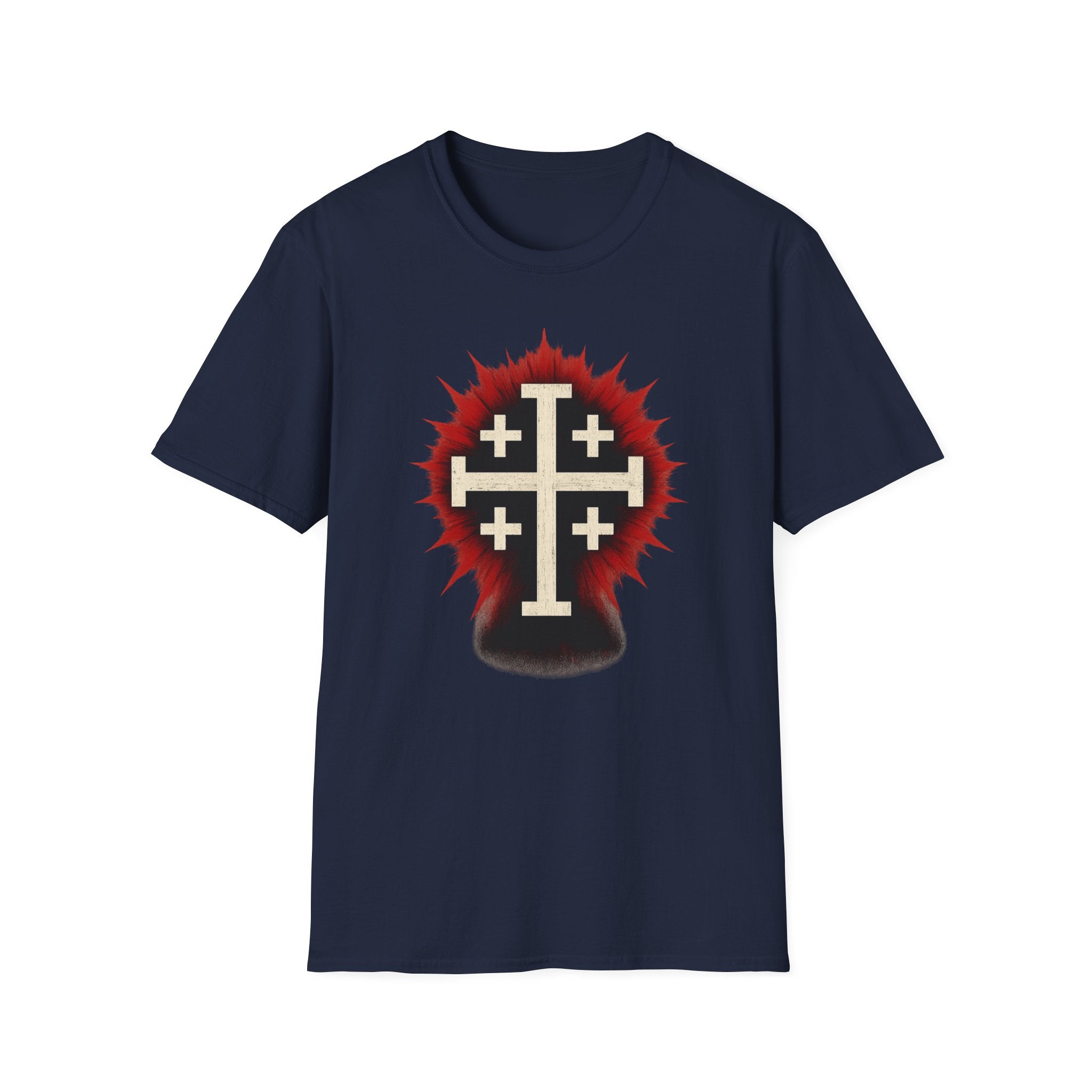 Bold Graphic Cross T-Shirt
