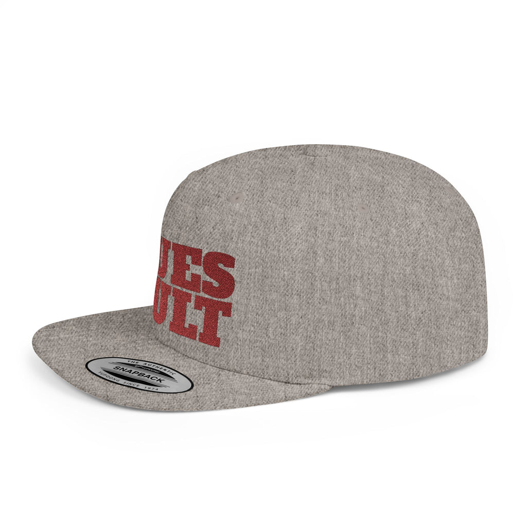 Dues Vult Flat Bill Snapback Hat