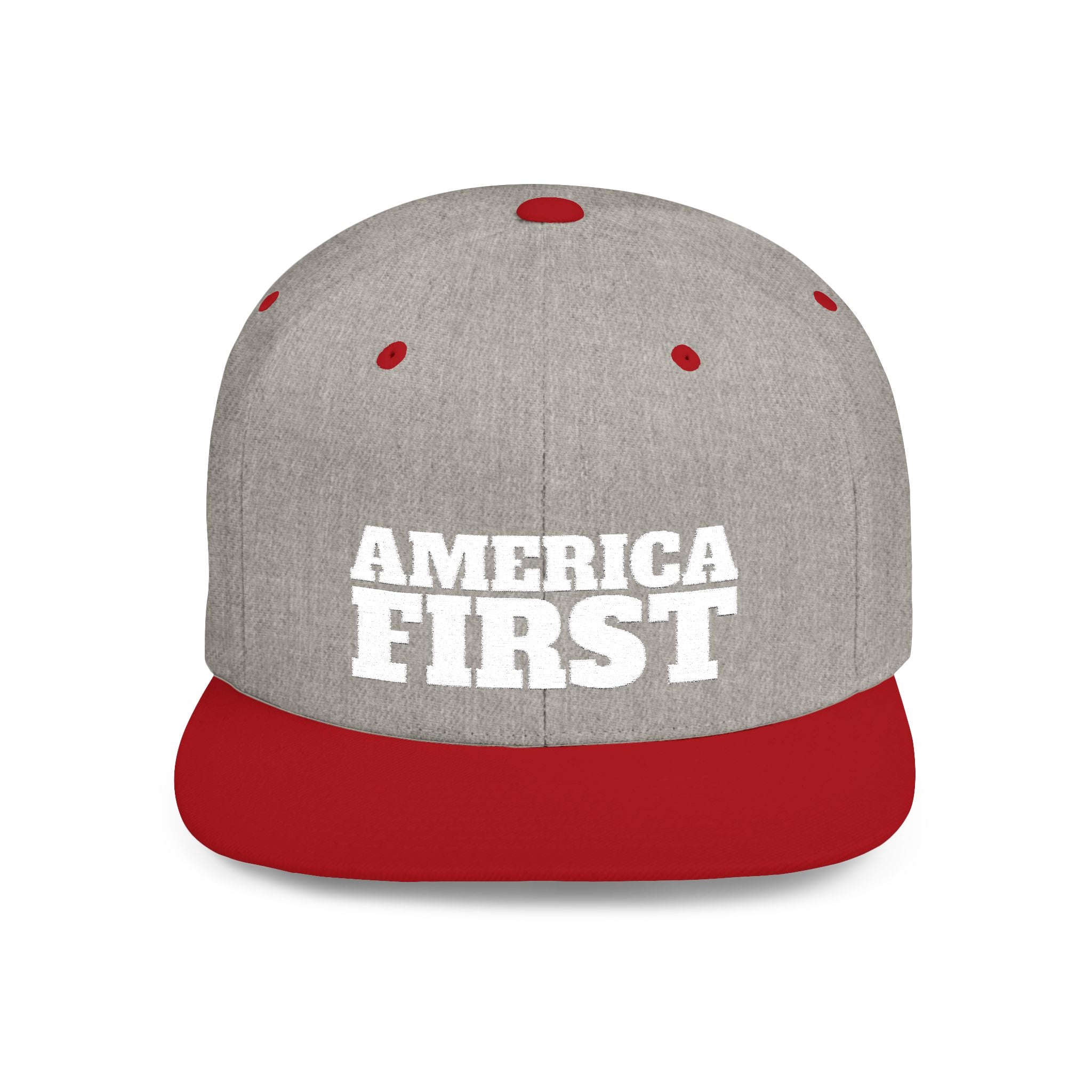 America First Snapback Cap, America First Adjustable Baseball Cap
