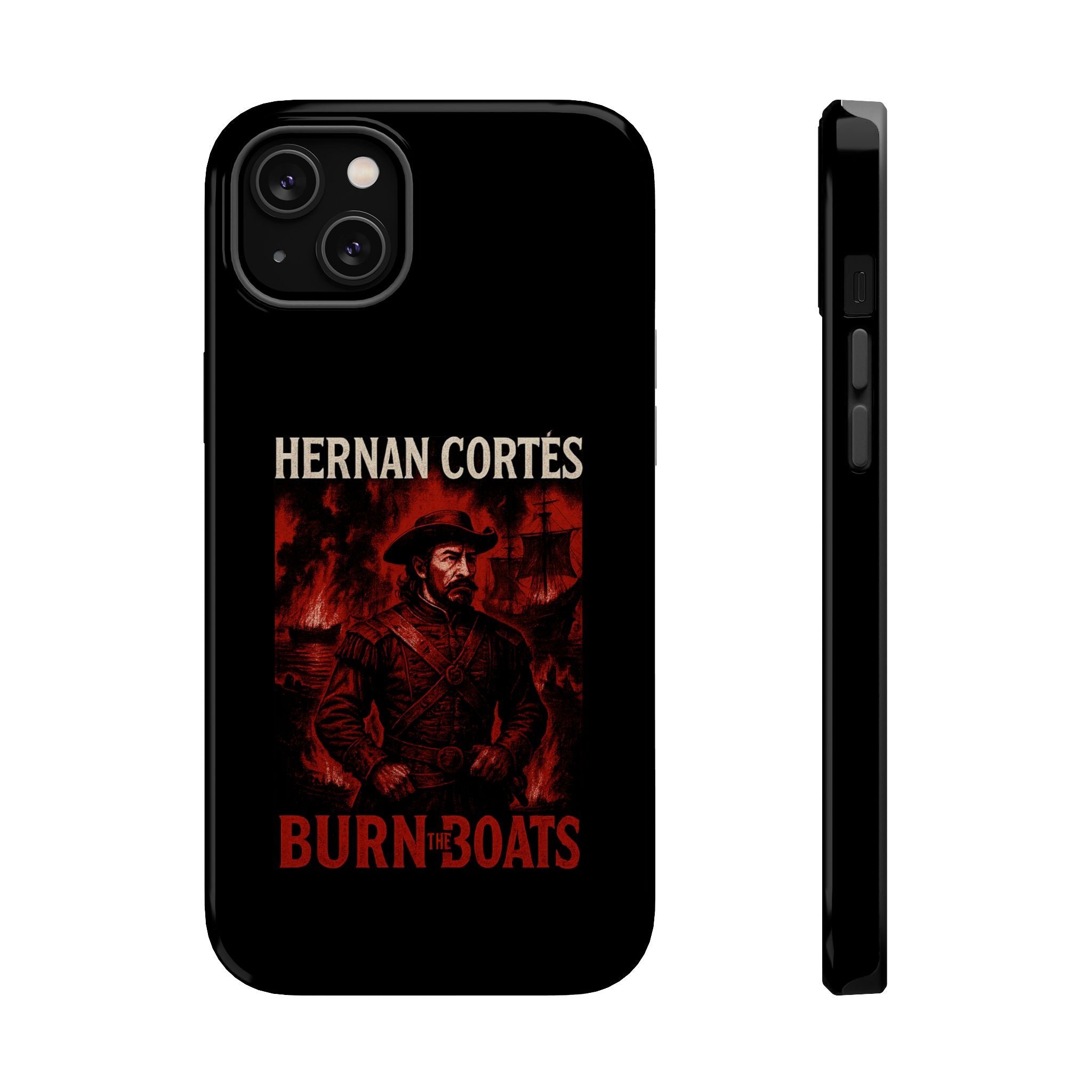 Hernan Cortes Impact-Resistant Magnetic Phone Case