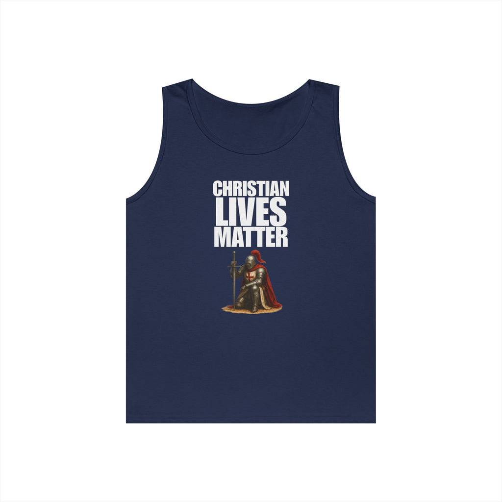Christian Lives Matter Crusader Tank Top