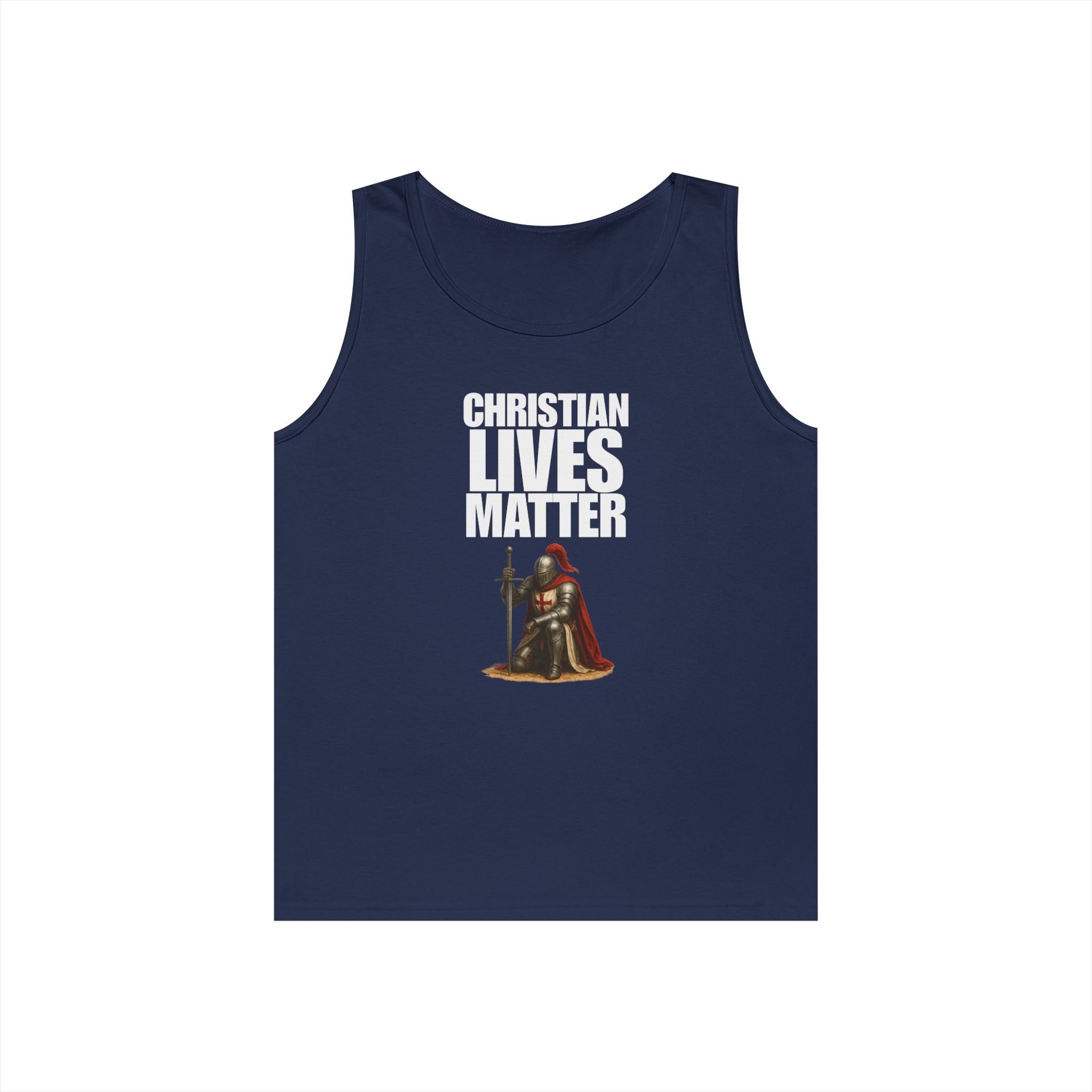 Christian Lives Matter Crusader Tank Top
