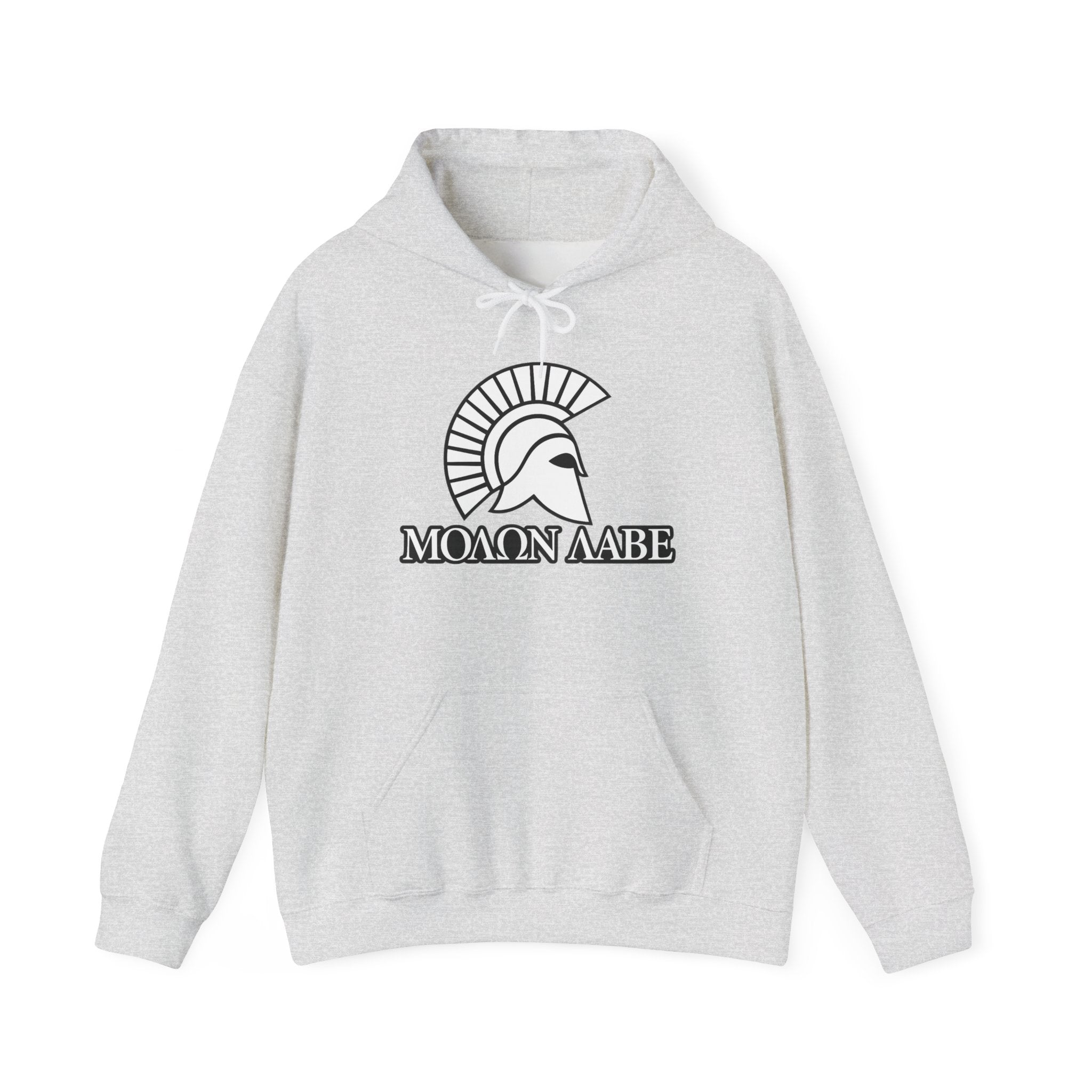 Molon Labe "Come and Take It!" in Greek Pull Over Hoodie Sweatshirt