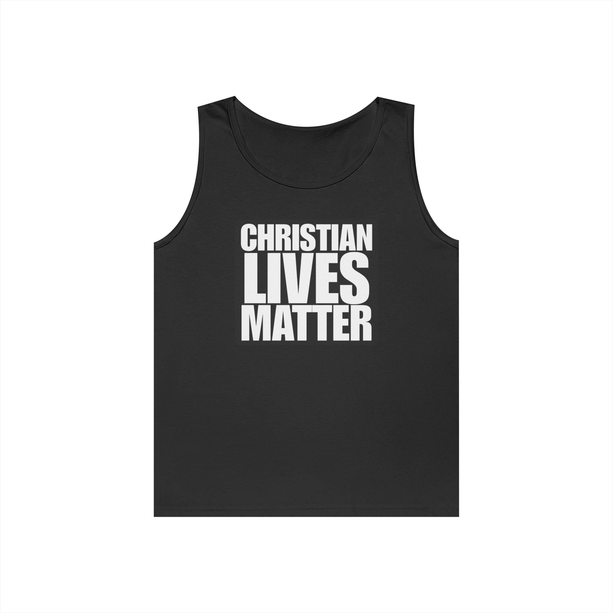 Christian Lives Matter Alt Design Heavy Cotton Tank Top