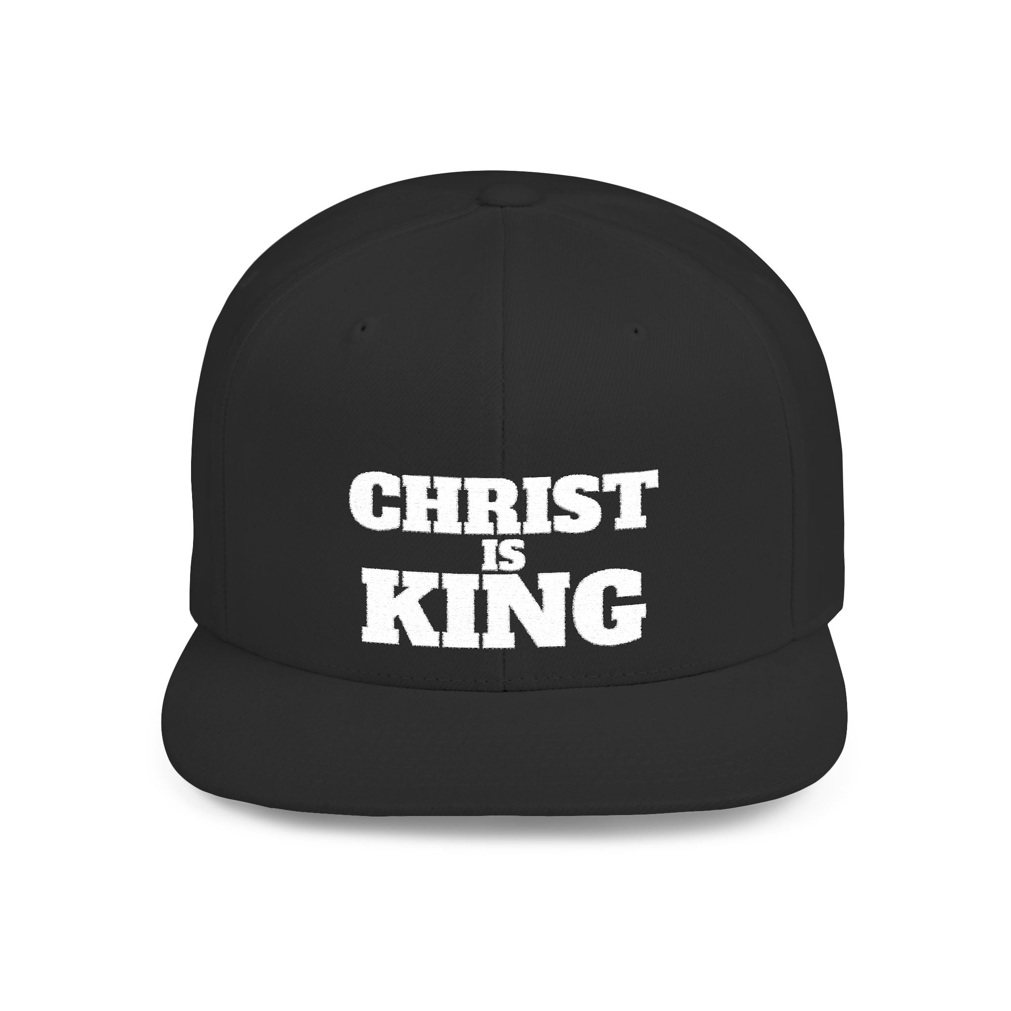 Christ is King Snapback Hat, Christ is King Flat Bill Cap