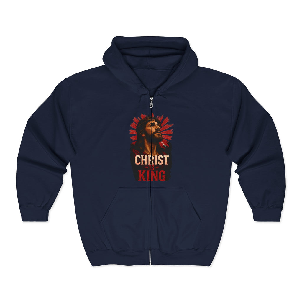 Christ is King Unisex Hooded Sweatshirt, Christ is King Hoodie