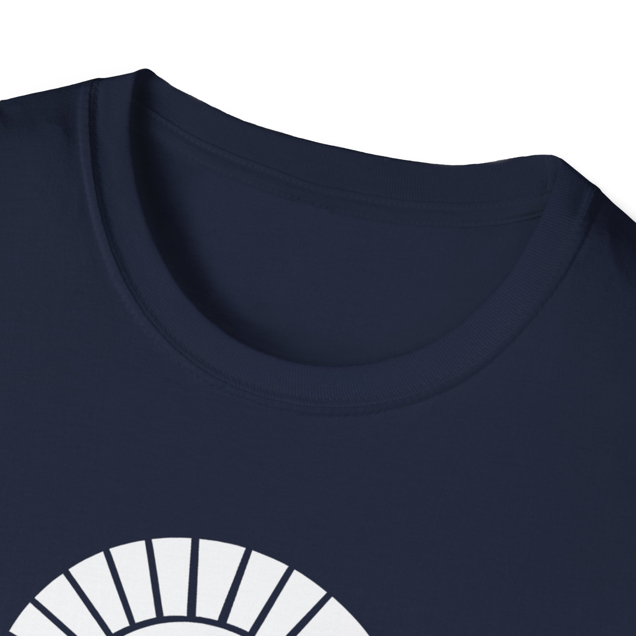 Molon Labe "Come and Take It!" in Greek Large Text White Design Softstyle Cotton T-Shirt