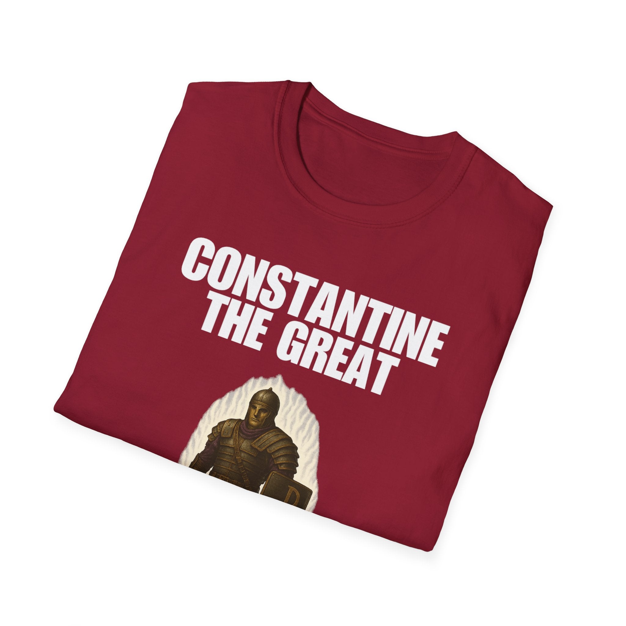 Constantine the Great Alt Design Softstyle Cotton Shirt T-Shirt