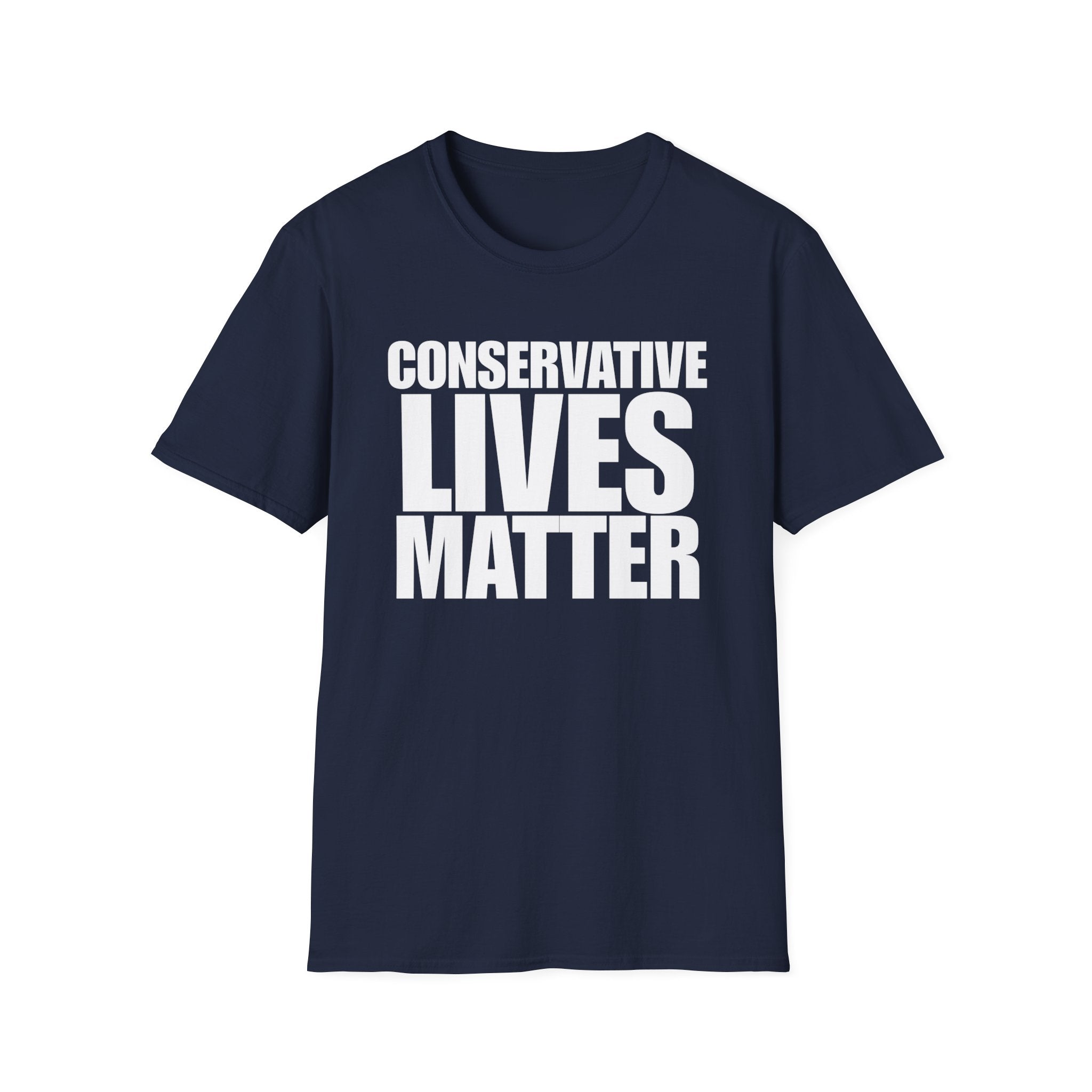 Conservative Lives Matter Graphic Cotton T-Shirt