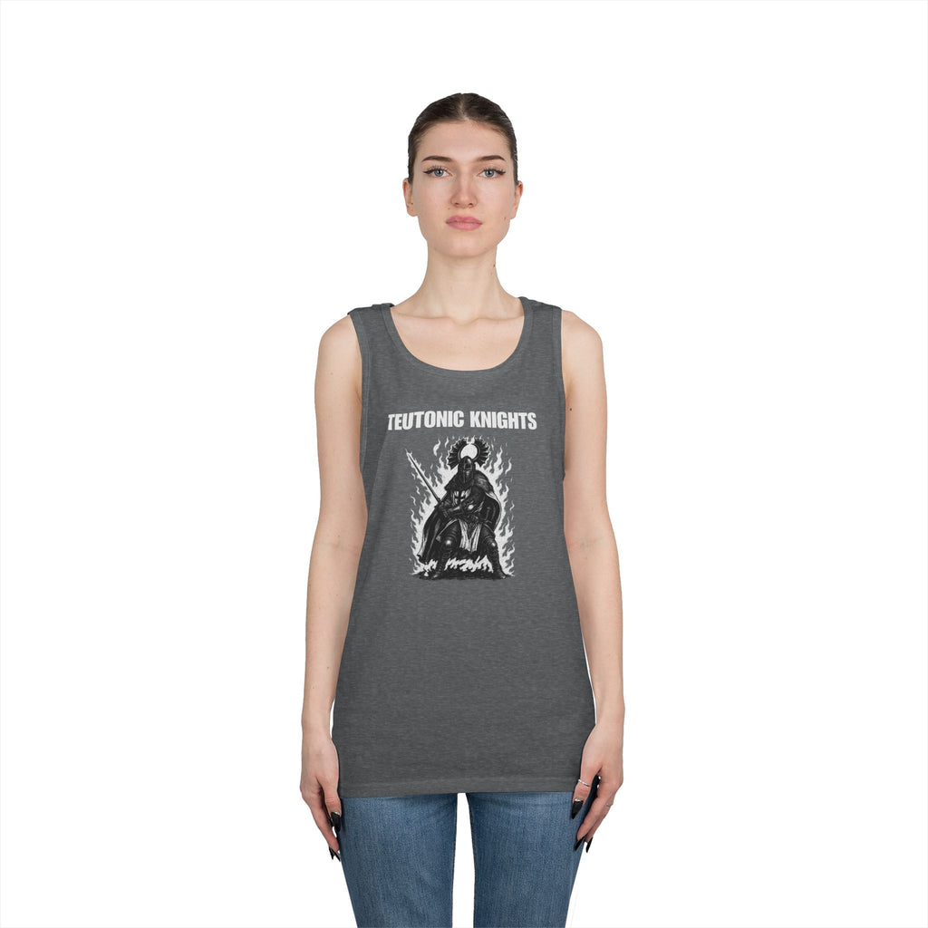 Teutonic Knights Graphic Heavy Cotton Tank Top