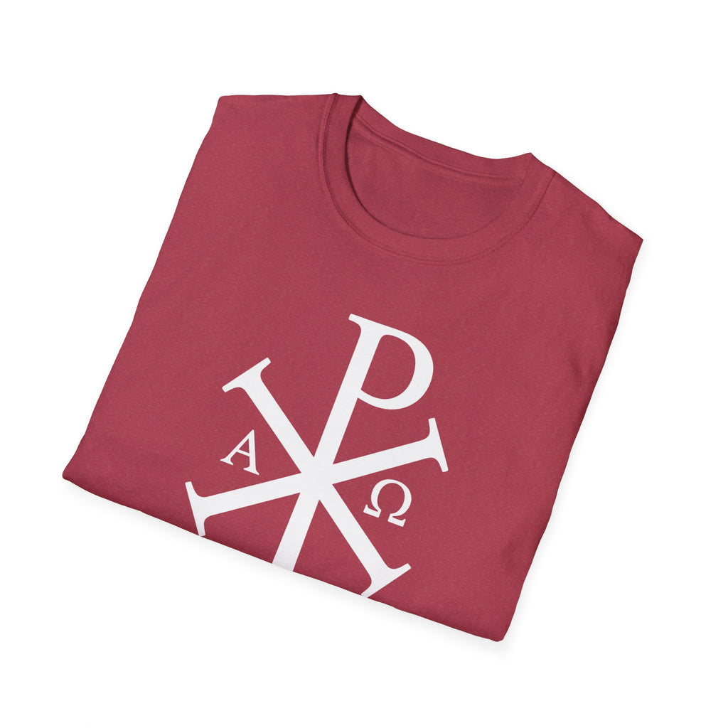Pi Chi Rho White Design Graphic Softstyle T-Shirt